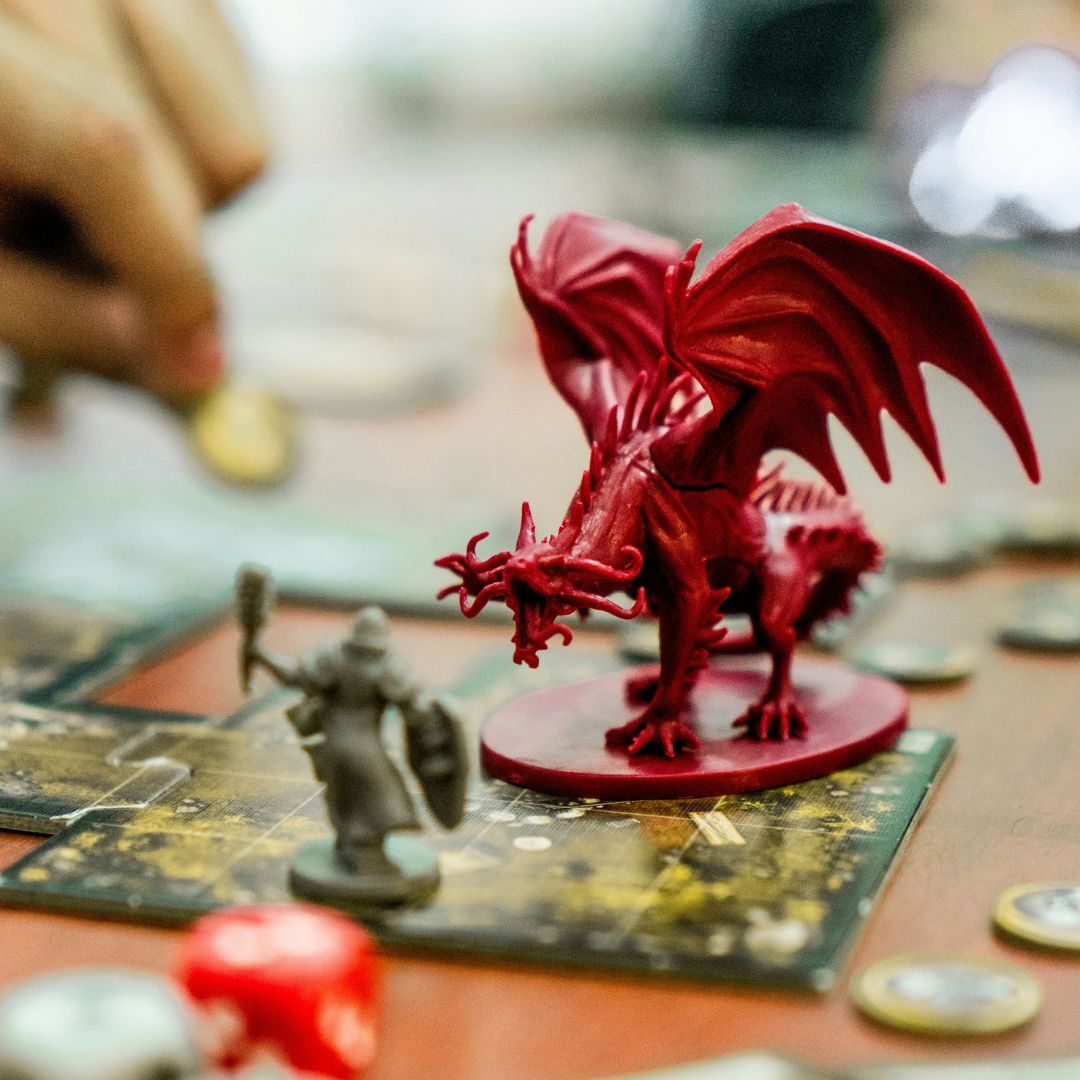 DnD dragon minifigure